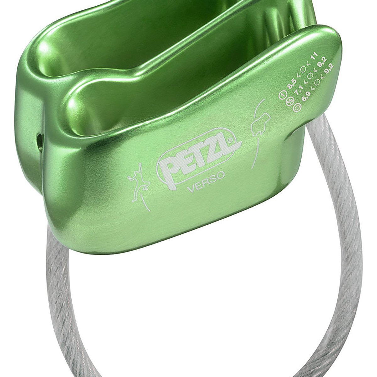 Petzl Verso Belay Device Green