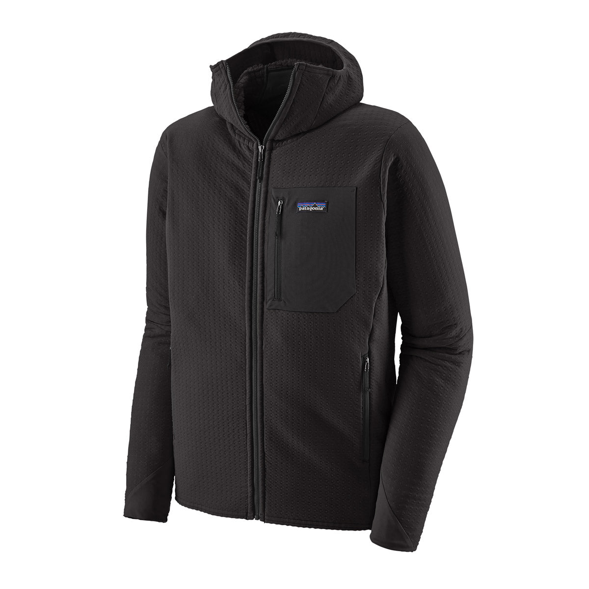 Patagonia Men&#39;s R2 TechFace Hoody Black