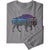 Patagonia Men's Long-Sleeved Back For Good Responsibili-Tee Gravel Heather w/Bison