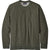 Patagonia Men's Trail Harbor Crewneck Sweatshirt Long Plains: Basin Green