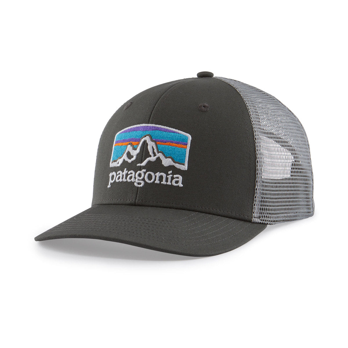 Patagonia Fitz Roy Horizons Trucker Hat Forge Grey