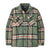 Patagonia Men's Insulated Organic Cotton Midweight Fjord Flannel Shirt Forestry: Hemlock Green