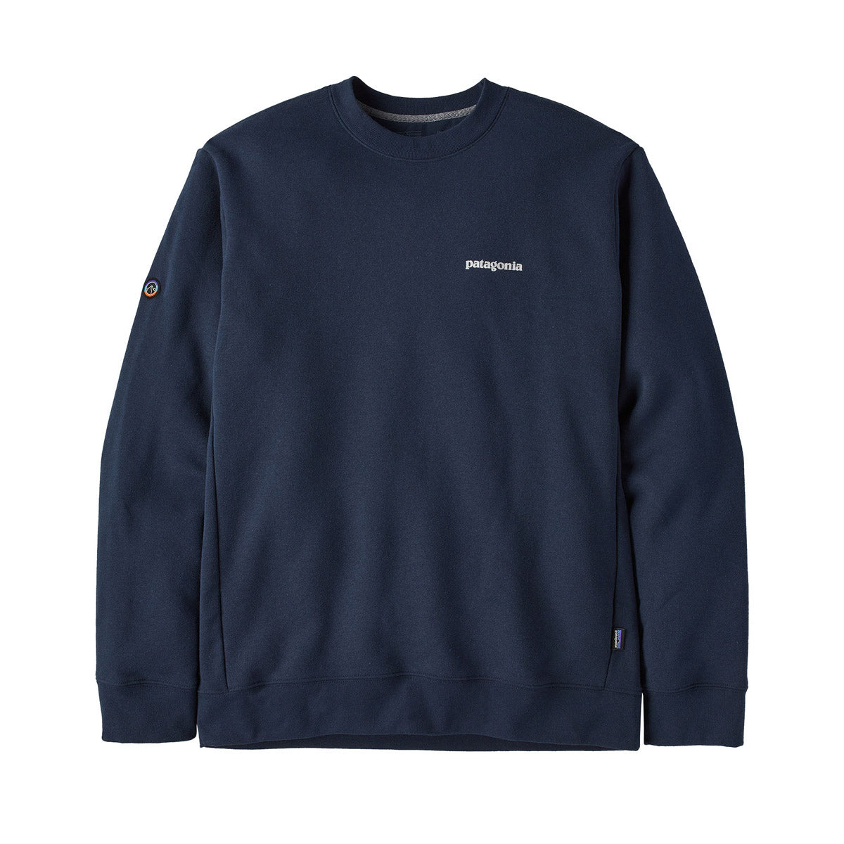 Patagonia Men's Fitz Roy Icon Uprisal Crew Sweatshirt New Navy