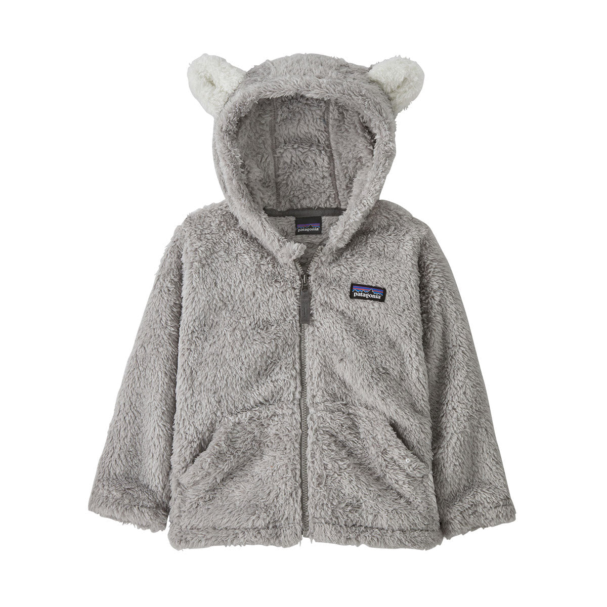 Patagonia Baby Furry Friends Hoody Salt Grey