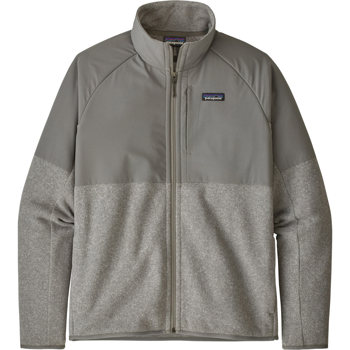 Patagonia Men&#39;s Lightweight Better Sweater Shelled Jacket Feather Grey