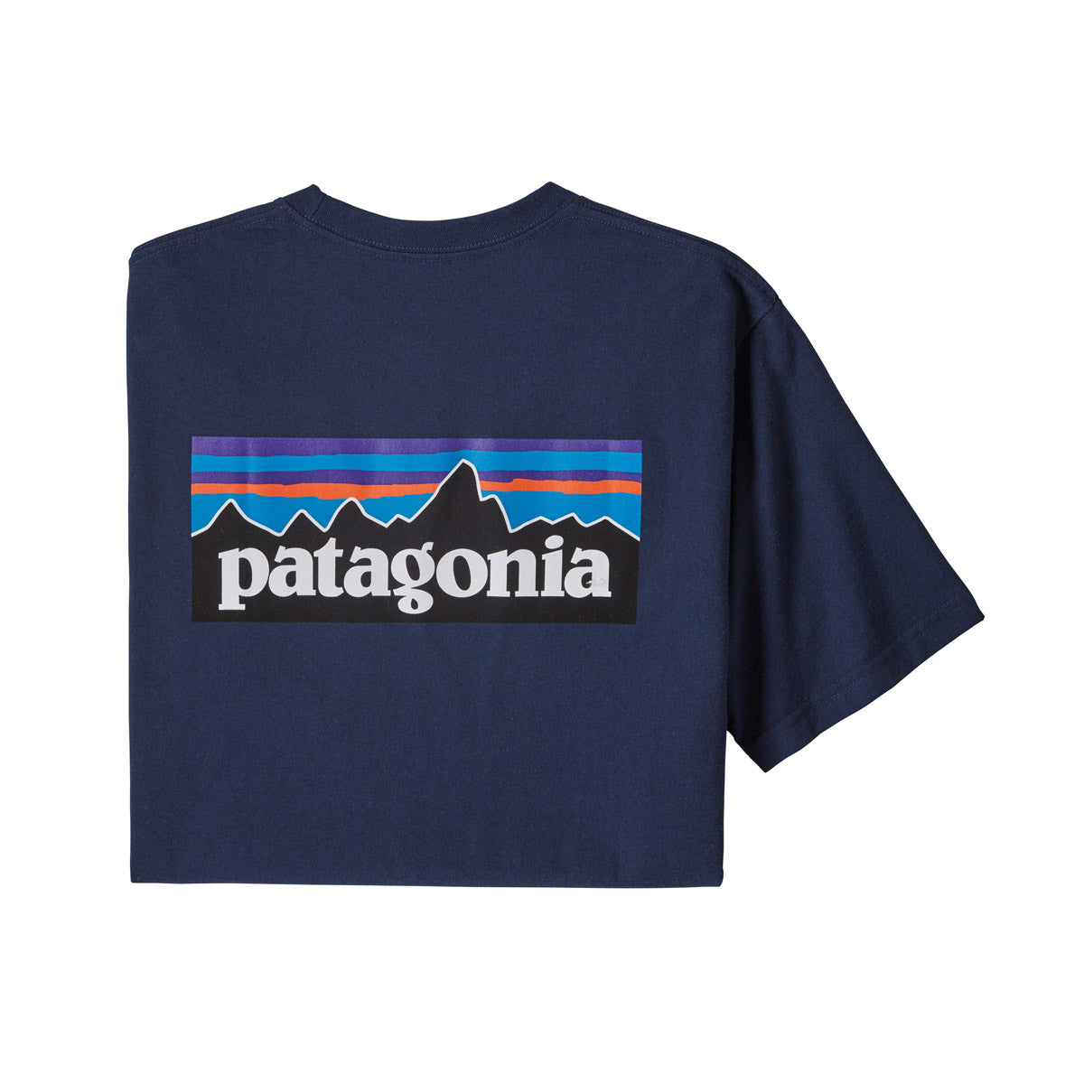 Patagonia Men's P-6 Logo Responsibili-Tee Classic Navy
