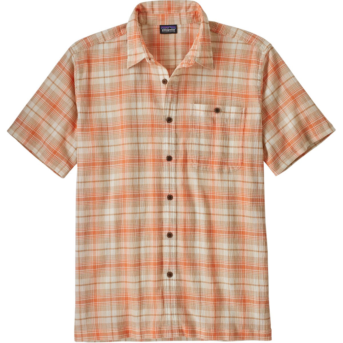 Patagonia Men's A/C Buttondown Shirt Coop: Mellow Melon