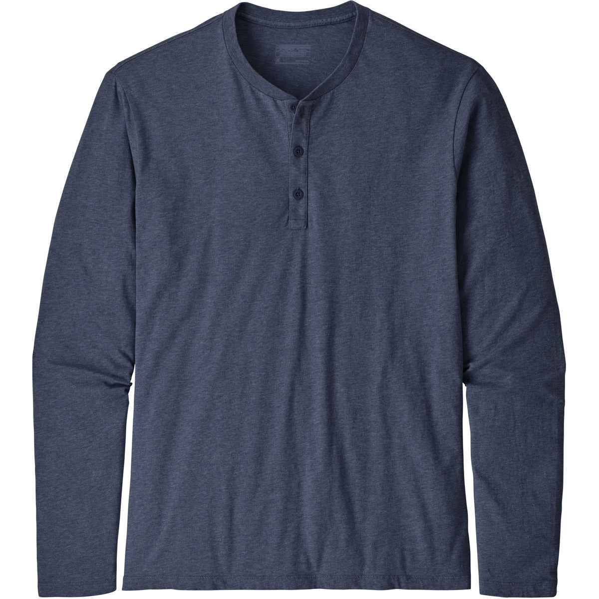 Patagonia Men&#39;s Long-Sleeved Organic Cotton Lightweight Henley Pullover New Navy