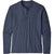 Patagonia Men's Long-Sleeved Organic Cotton Lightweight Henley Pullover New Navy