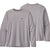 Patagonia Men's Long-Sleeved Cap Cool Daily Fish Graphic Shirt Small Fitz Roy Trout: Salt Grey