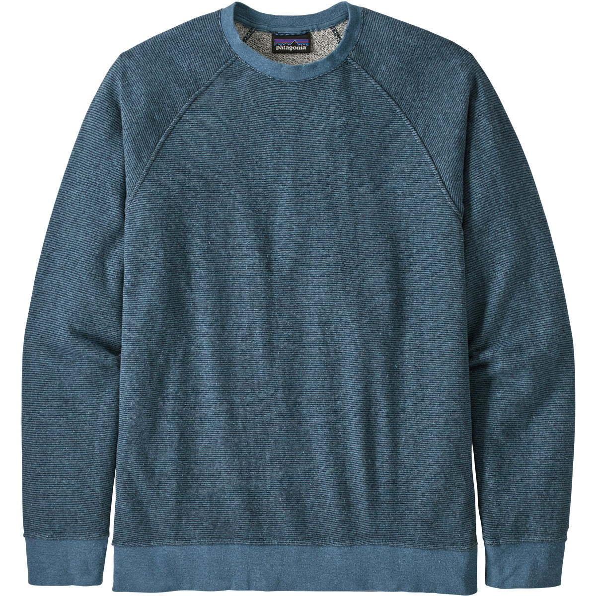 Patagonia Men&#39;s Trail Harbor Crewneck Sweatshirt Long Plains: Pigeon Blue