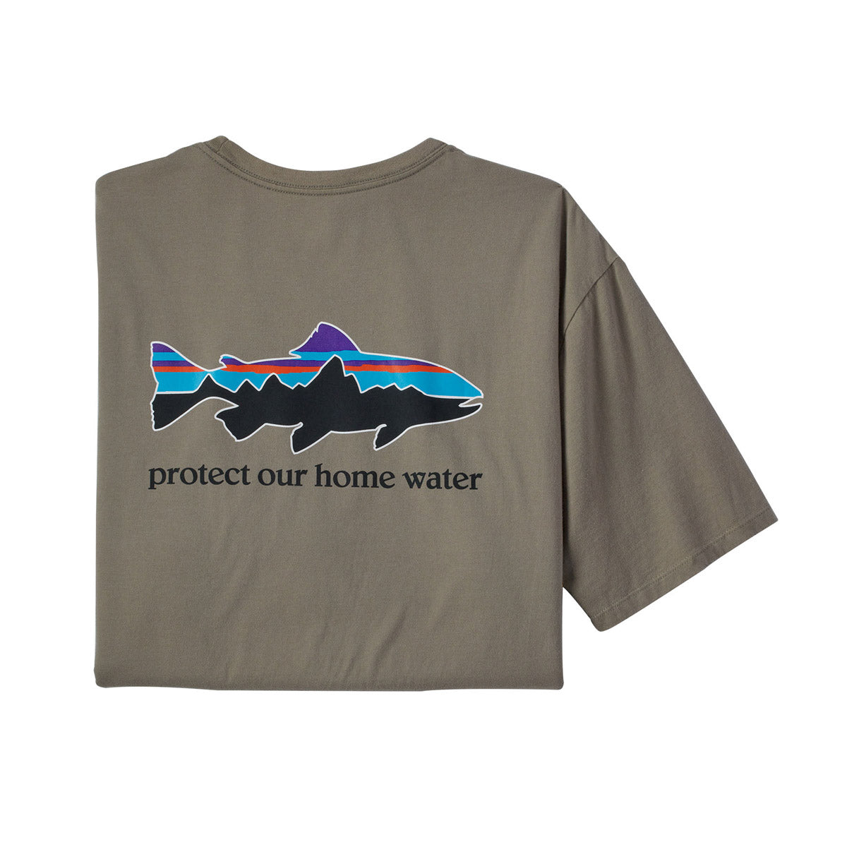 Men&#39;s Home Water Trout Organic T-Shirt