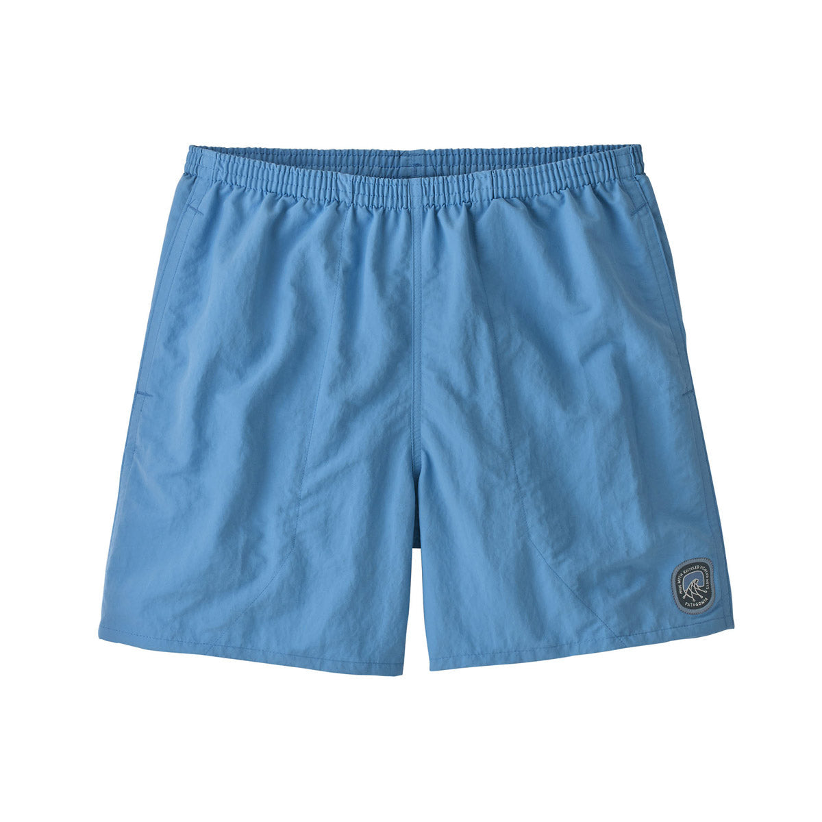Patagonia Men's Baggies Shorts - 5" Clean Currents Patch: Lago Blue