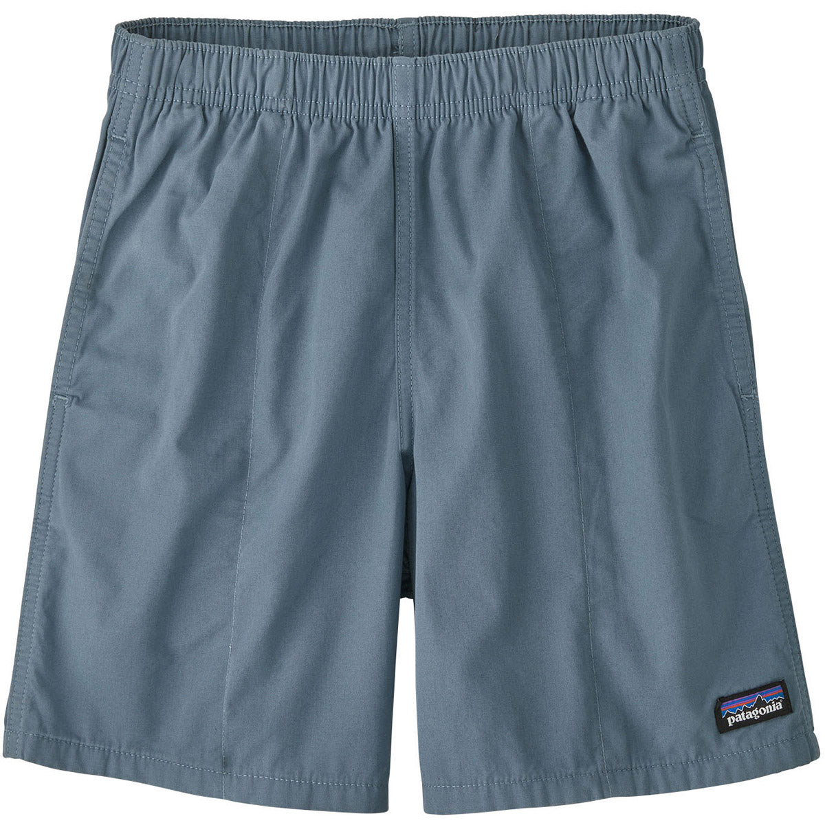 Patagonia Kids' Funhoggers Cotton Shorts Light Plume Grey