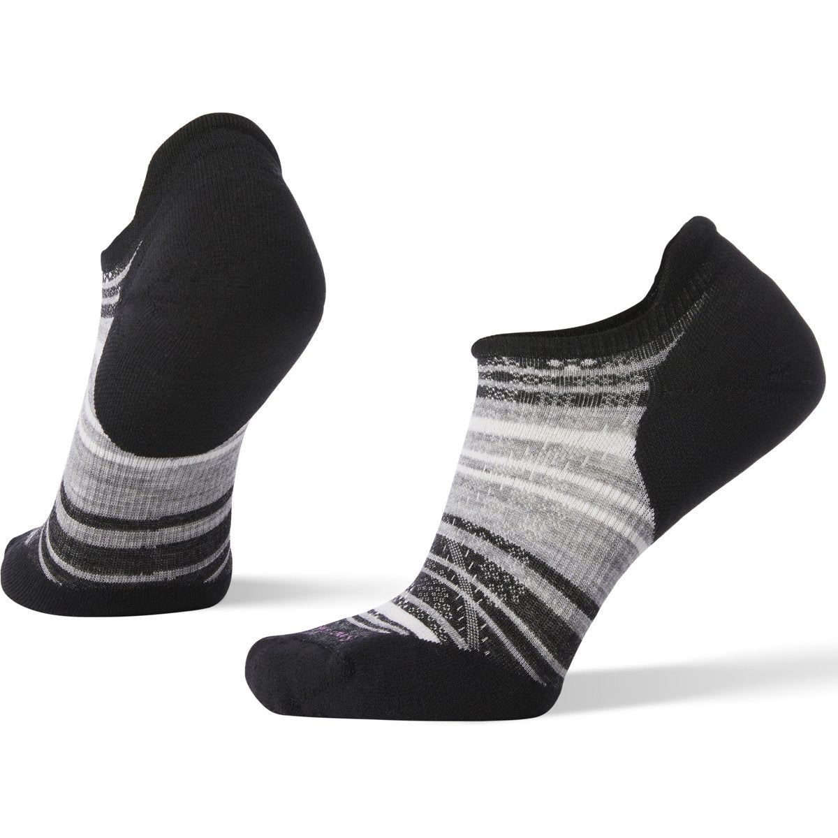 Women&#39;s PhD Run Light Elite Striped Micro Socks