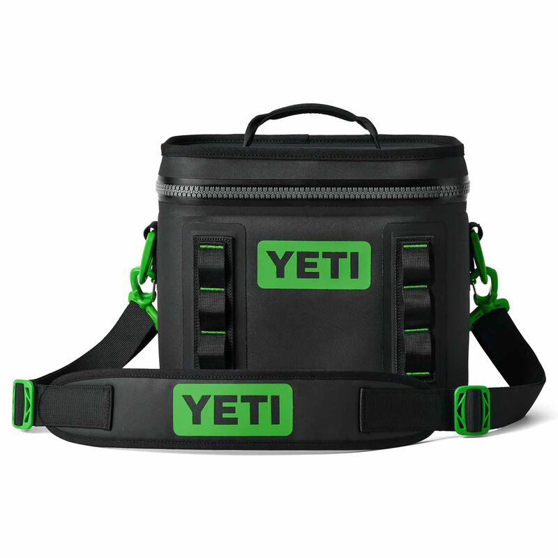 Yeti Hopper Flip 8 Soft Cooler Black/Canopy Green