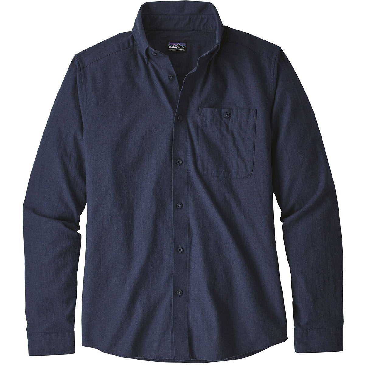 Men&#39;s Long-Sleeved Vjosa River Pima Cotton Shirt