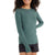 Free Fly Apparel Women's Bamboo Midweight Long Sleeve Dark Jade