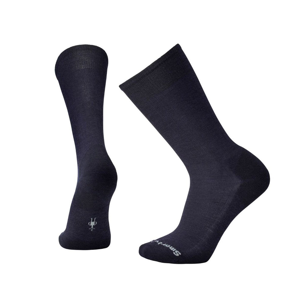 Smartwool Men&#39;s New Classic Rib Socks Deep Navy Heathe